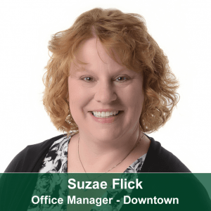 Suzae Flick-Downtown Office Manager