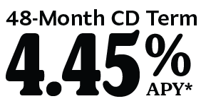 48-Month 4.45% APY*