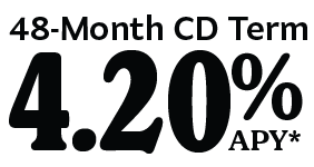 48-Month CD 4.20 % APY